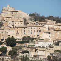 Village de Simiane-la-Rotonde, Alpes-de-haute-Provence