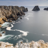 Pointe de Pen Hir et ses tas de pois