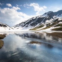 Lac Verney, Col du Petit Saint Bernard, Italie