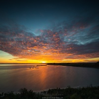 Ile de Ré: coucher de soleil sur les marais salants