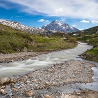 Torrent de montagne, Savoie