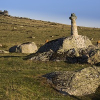 Aubrac: Calvaire à Prisuéjols