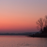 Le jour se lève sur le lac Kerkini
