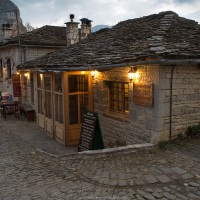 Constructions en pierre, typiques des Zagoria