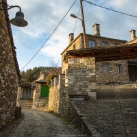 Constructions en pierre, typiques des Zagoria