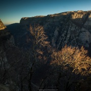 Gorges de Vikos: lever de soleil