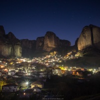 Météores: vue nocturne