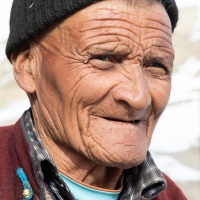 Portrair d'homme ladakhi