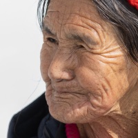 Portrait de femme ladakhi