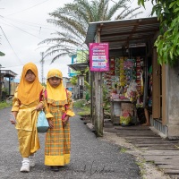 Sur le chemin de l'école