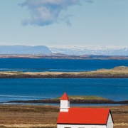 Eglise, péninsule de Snæfellsnes