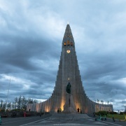 Reykjavik: église Hallgrímskirkja