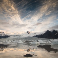 Lagune proche de Jökulsárlón