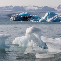 Iceberg à Jokulsarlon