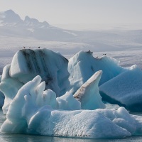 Iceberg à Jokulsarlon