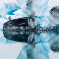 Icebergs dans la lagune, Jökulsárlón