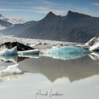 Lagune proche de Jökulsárlón