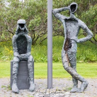 Reykjavik: sculptures