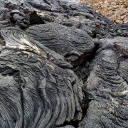 Volcan  Geldingadalir: détail de lave