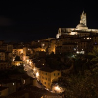 Sienne: Vue nocturne