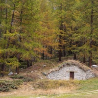 Cabane de berger dans le Valgrisenche
