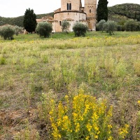 Toscane: abbaye de Sant'Antimo