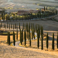 Val d'Orcia: paysage