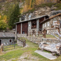 Habitation dans la vallée de Cogne