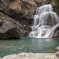 Cascade de Lillaz: partie supérieure