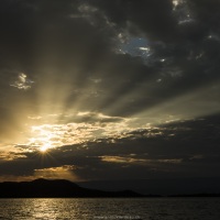 Lever de soleil sur le lac Baringo