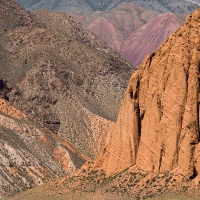 Montagnes colorées