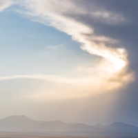 Plateau de Son Kul: l'orage approche