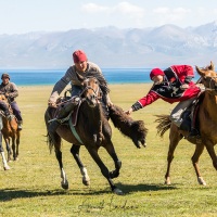 Plateau de Son Kul: jeu du bouzkachi