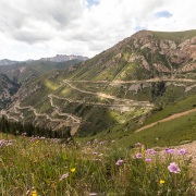 Montée au col de Moldo Alshuu, 3346m