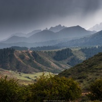 Vallée de Kok Jaiyik: L'orage arrive