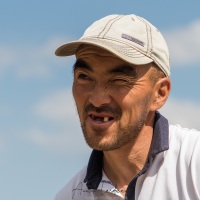 Portrait d'un berger kirghize