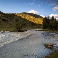 Vallée de Kok Jaiyik: la crue reflue