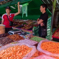 karakol: scène de vie au marché