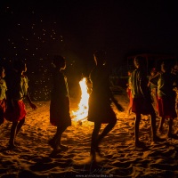 Soirée danse d'enfants malgache