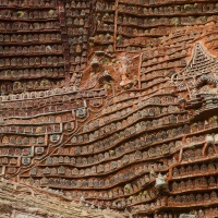 grotte de Kaw Gun: stèles votives