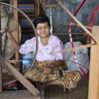 Lac Inle: Tissage