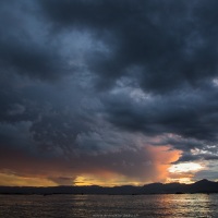 Lac Inle: Coucher de soleil