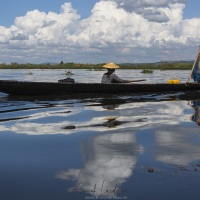 Lac Inle: Couple de pêcheurs