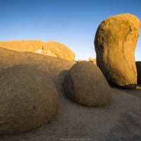 Spitzkoppe au lever de soleil