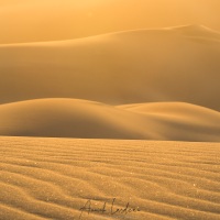 Swakopmund: Dunes de sable fin au coucher de soleil