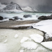 Tempête dans le fjord