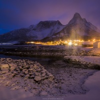 Mefjordvear à l'"heure bleue"