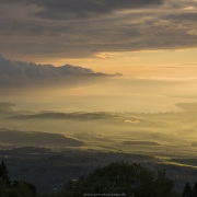 Lac Neuchâtel vu depuis le jura