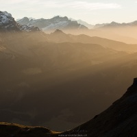 Jeux de lumières dans les Alpes vaudoises