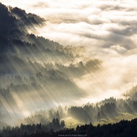 Ambiance automnale dans les Préalpes fribourgeoises